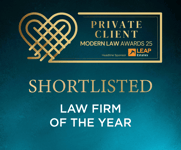 Private Client Law Firm of the year Private Client Law Firm of the year